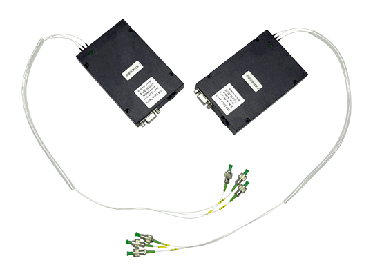 1&times;2單模RS232控制光開關模塊 - 廣西科毅光通信