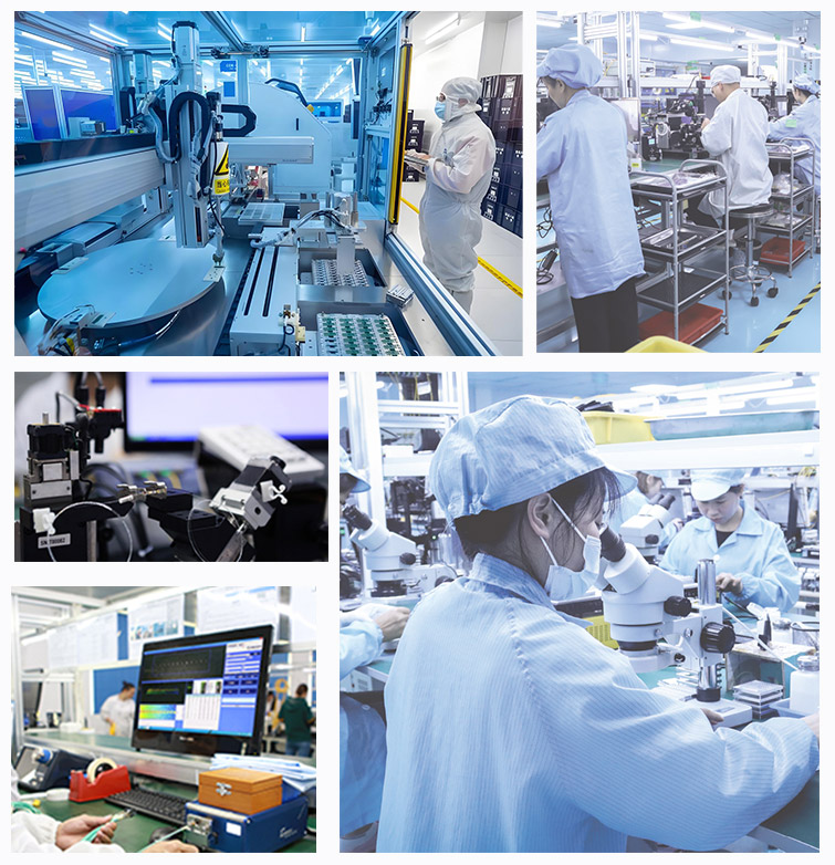 MEMS光開關(guān)矩陣生產(chǎn)線照片