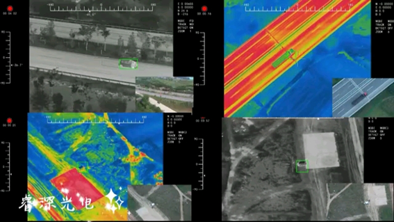 無人機光電吊艙多光譜成像切換流程圖