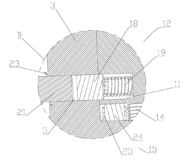 節(jié)能MEMS光開(kāi)關(guān)固定桿與頂桿配合細(xì)節(jié)圖 - 廣西科毅光通信