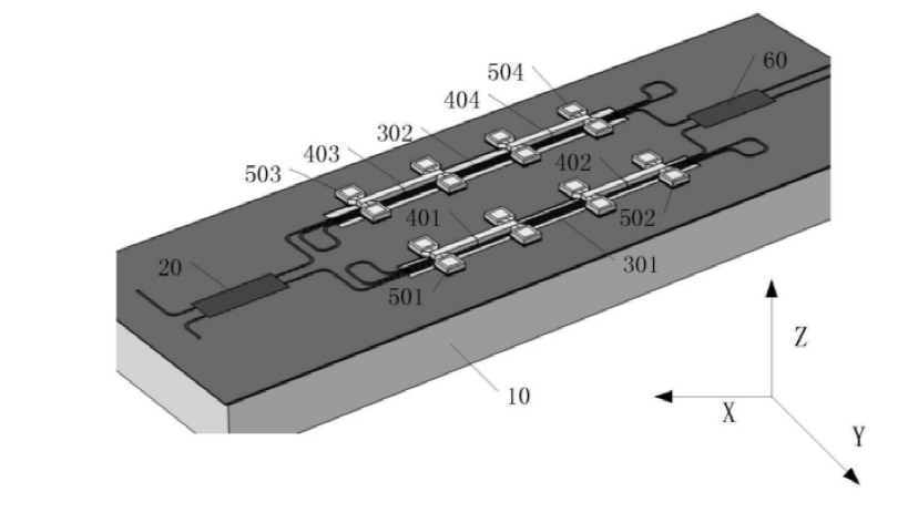 雙波導多相位調(diào)節(jié)裝置擴展結構，展示光開關陣列的協(xié)同調(diào)相能力 - 廣西科毅光通信科技有限公司