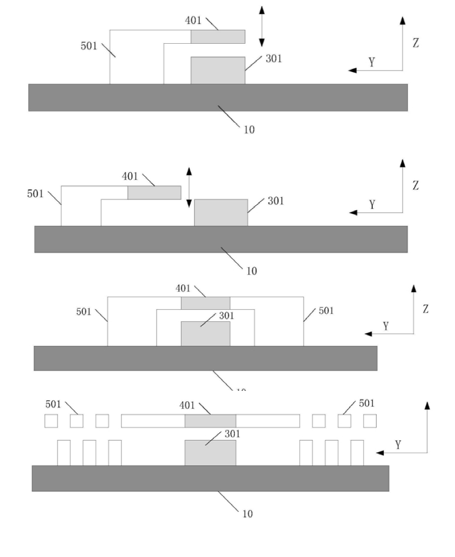 多種相位調(diào)節(jié)驅(qū)動結構示意圖，包括懸臂梁、彈簧與梳齒驅(qū)動器 - 廣西科毅光通信科技有限公司