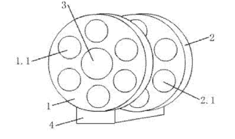 ALT標(biāo)簽：可調(diào)式激光衰減器結(jié)構(gòu)示意圖 - 廣西科毅光通信