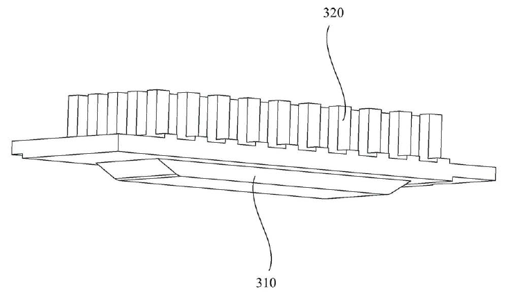 光模塊散熱器結構示意圖 - 科毅光通信