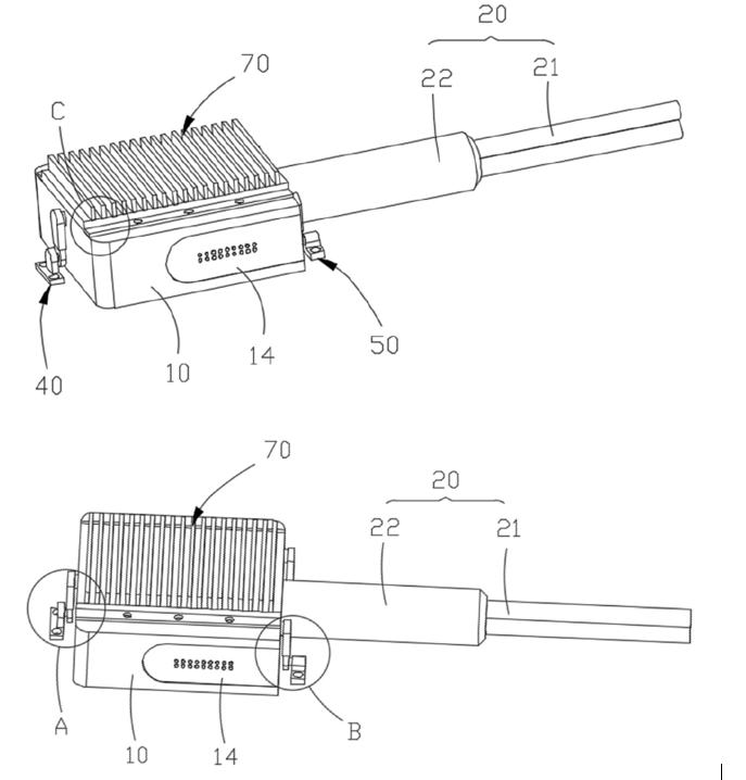 光開關(guān)光纖組件結(jié)構(gòu)示意圖 - 廣西科毅光通信