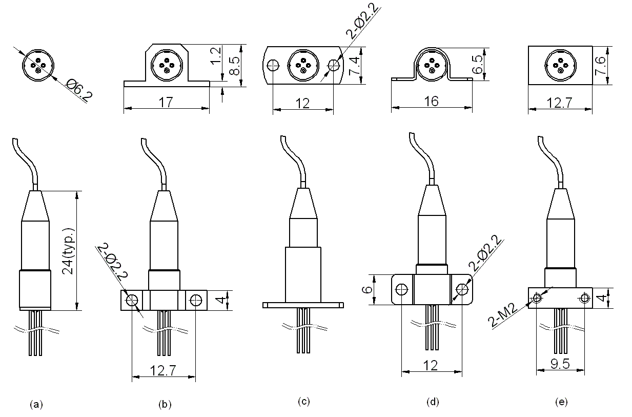 Saddle封裝結(jié)構(gòu)示意圖 - 科毅光通信
